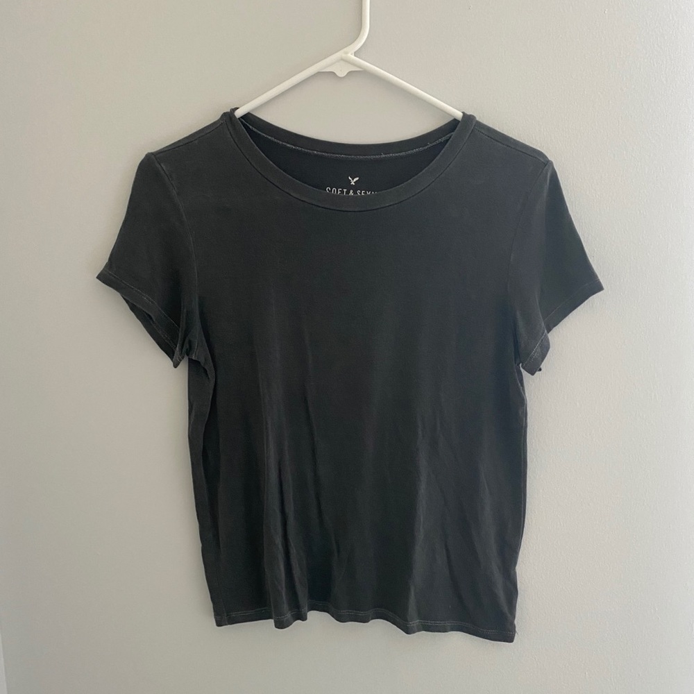 Dark Gray Short Sleeve Tee